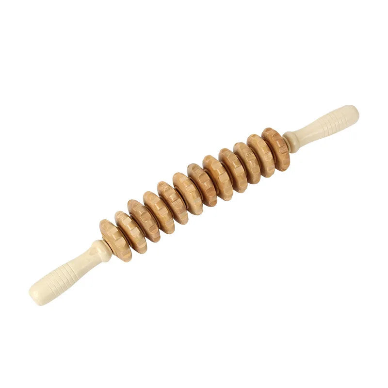 Natural Wooden Body Massage Tool